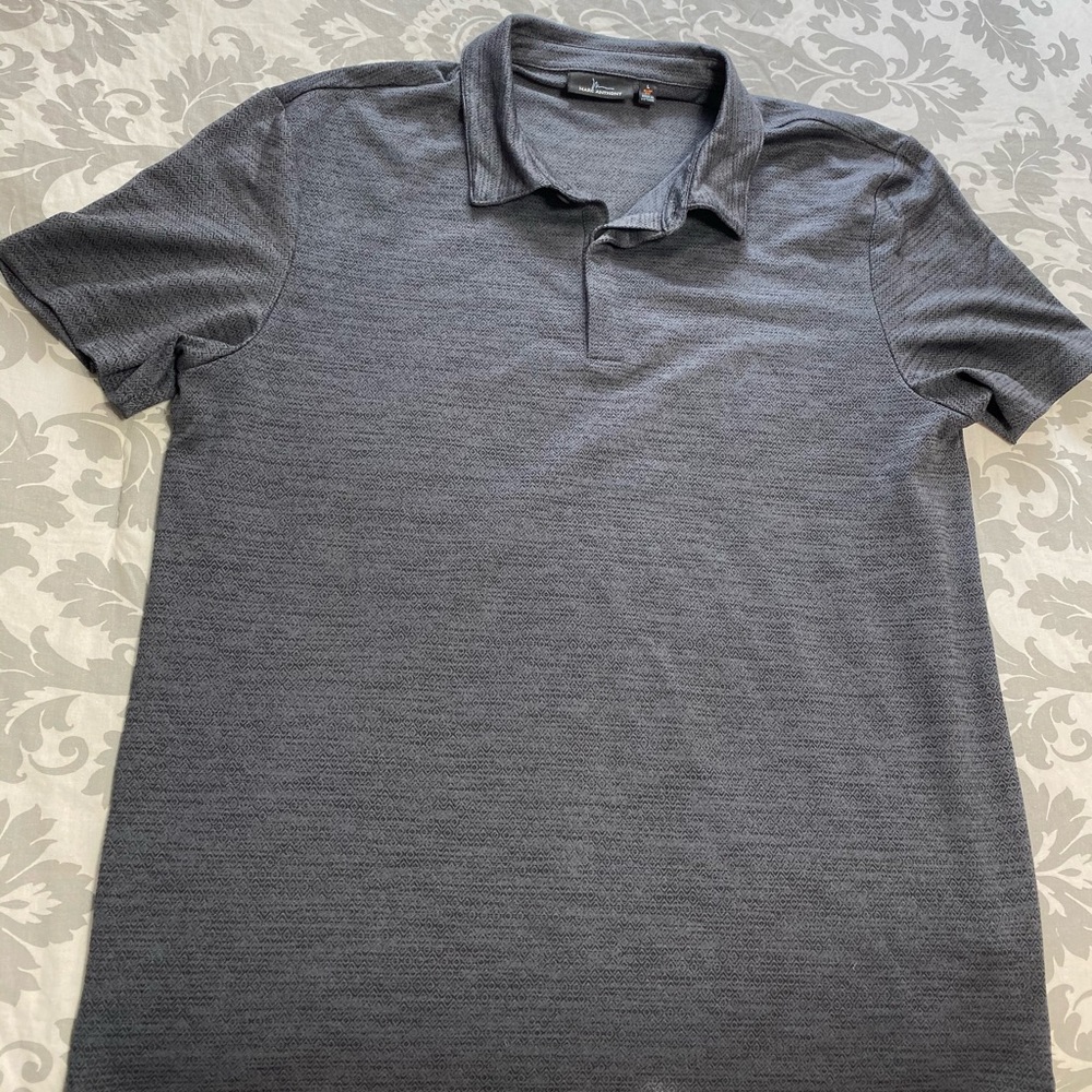 MENS COLLARD BUTTON UP SHORT SLEEVE SHIRT